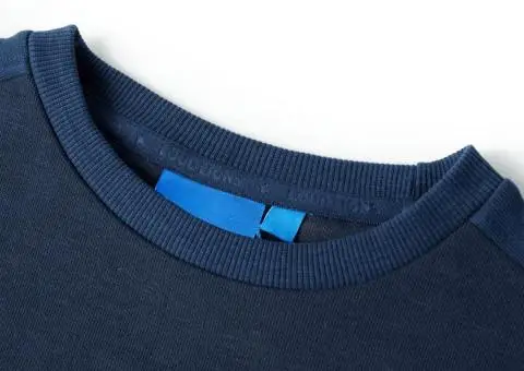 Bluzon pentru copii, bleumarin melanj, 116 - 3/5