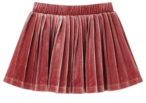 Fustă plisată pentru copii, roz mediu, 116 - 2/5