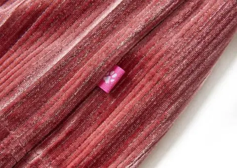 Fustă plisată pentru copii, roz mediu, 116 - 4/5