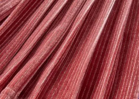 Fustă plisată pentru copii, roz mediu, 116 - 5/5