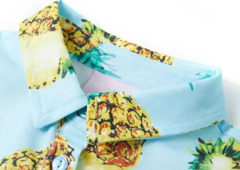 Rochie pentru copii, albastru, 116 - 3/5