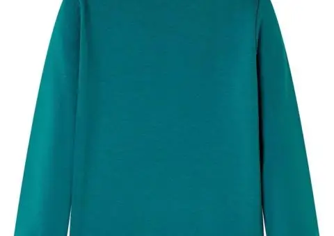 Bluzon pentru copii, verde închis, 140 - 2/5