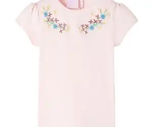 Tricou pentru copii, roz pal, 140
