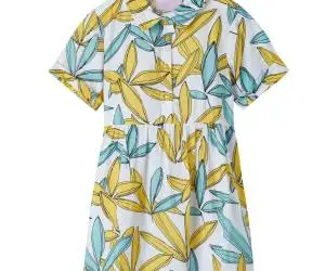 Rochie pentru copii, ecru, 140
