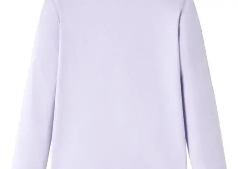 Tricou pentru copii cu mâneci lungi, lila, 140 - 2/5