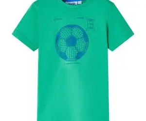 Tricou pentru copii, verde, 140