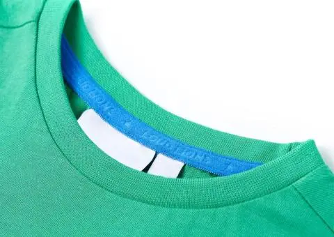 Tricou pentru copii, verde, 140 - 3/5