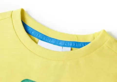 Tricou pentru copii, galben, 92 - 3/5
