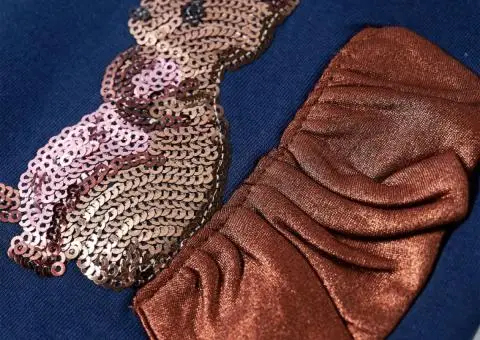 Bluzon pentru copii, bleumarin, 92 - 4/5