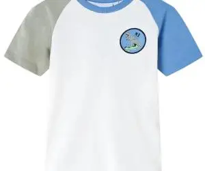 Tricou pentru copii, ecru, 92