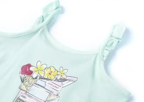 Maieu pentru copii, verde mentă deschis, 92 - 3/5