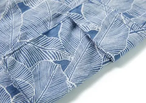 Pantaloni scurți pentru copii cu șnur, albastru închis, 92 - 5/5