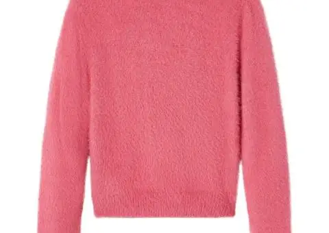 Pulover pentru copii tricotat, roz antichizat, 92 - 2/5