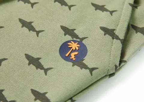 Pantaloni scurți pentru copii cu șnur, kaki deschis, 92 - 4/5