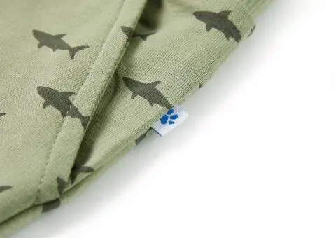 Pantaloni scurți pentru copii cu șnur, kaki deschis, 92 - 5/5