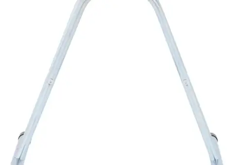 Suport 1 bicicletă de podea de sine stătător, oțel galvanizat - 4/5