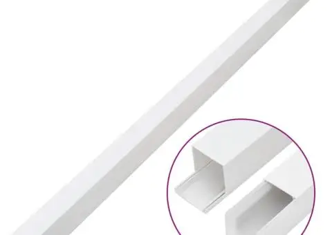 Șine de cabluri, 33x33 mm, 10 m, PVC - 3/5