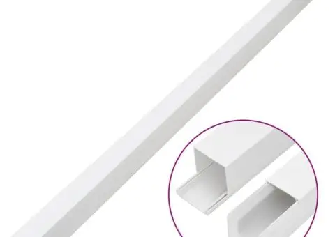 Șine de cabluri, 50x25 mm, 10 m, PVC - 3/5