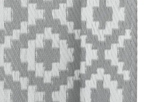 Covor de exterior, ARAKIL gri, 190x290 cm, PP - 5/5