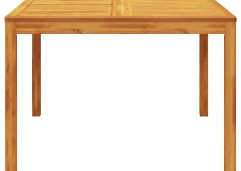 Set mobilier de grădină, 3 piese, lemn masiv de acacia - 4/5