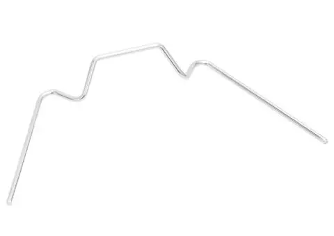 Cleme pentru seră 50 buc. oțel galvanizat tip W - 2/5