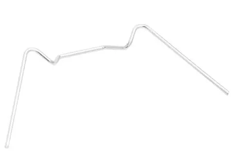 Cleme pentru seră 50 buc. oțel galvanizat tip W - 3/5