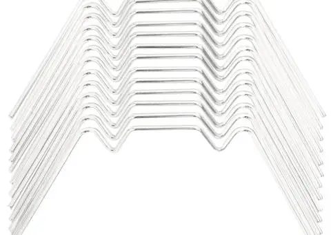 Cleme pentru seră 50 buc. oțel galvanizat tip W - 5/5