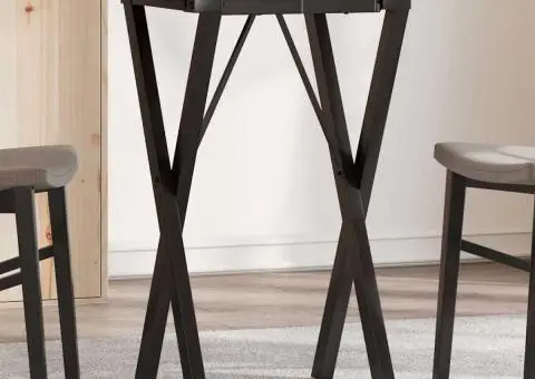 Picioare masă de sufragerie X-Frame 40x40x73 cm Oţel - 1/5