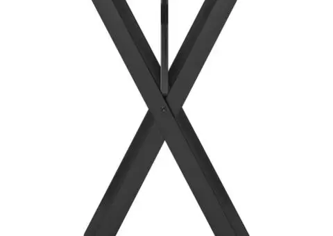 Picioare masă de sufragerie X-Frame 40x40x73 cm Oţel - 5/5