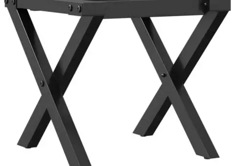 Picioare Măsuță de cafea X-Frame 30x30x33 cm Oţel - 2/5