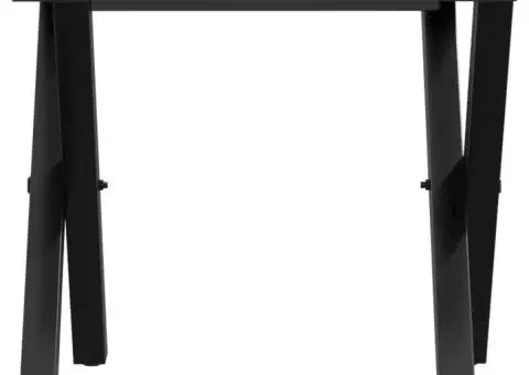 Picioare Măsuță de cafea X-Frame 30x30x33 cm Oţel - 4/5