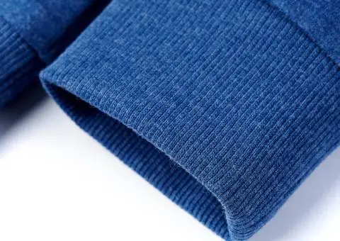 Bluzon pentru copii, albastru închis melanj, 92 - 5/5