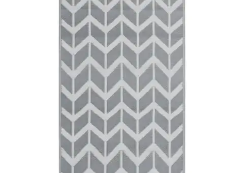 Covor de exterior, ARAKIL gri, 80x150 cm, PP - 2/5