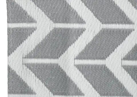 Covor de exterior, ARAKIL gri, 80x150 cm, PP - 4/5