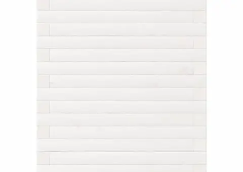 Jardinieră de grădină, alb, 50x50x68,5 cm, lemn masiv de pin - 5/5