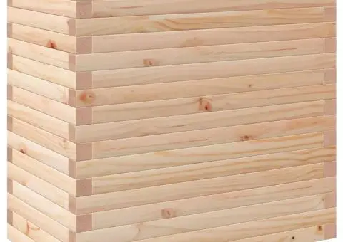 Jardinieră de grădină, 70x40x68,5 cm, lemn masiv de pin - 2/5