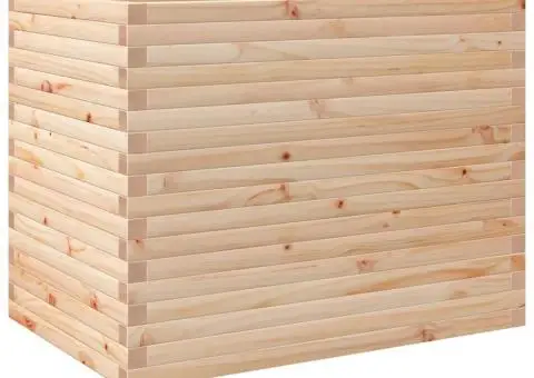 Jardinieră de grădină, 90x60x68,5 cm, lemn masiv de pin - 2/5