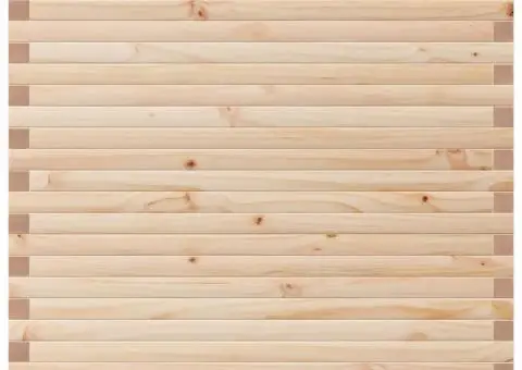 Jardinieră de grădină, 90x60x68,5 cm, lemn masiv de pin - 5/5