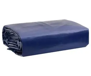 vidaXL Prelată, albastru, 5x7 m, 650 g/m²