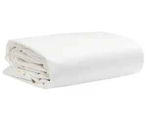 vidaXL Prelată, alb, 3x5 m, 650 g/m²