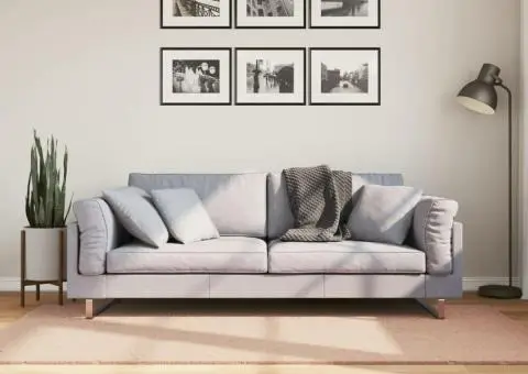 Covor HUARTE, fir scurt, moale și lavabil, roz pudră, 100x200cm - 1/5