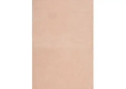 Covor HUARTE, fir scurt, moale și lavabil, roz pudră, 100x200cm - 2/5