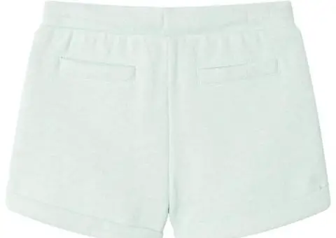 Pantaloni scurți de copii cu șnur, verde mentă deschis combinat, 92 - 2/5