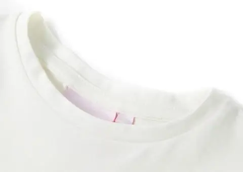 Tricou pentru copii, ecru, 104 - 3/5