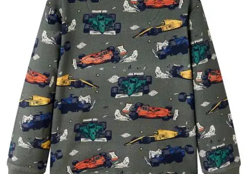 Bluzon pentru copii, kaki, 128 - 2/5