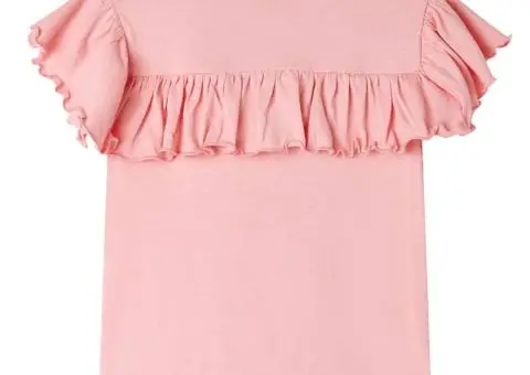 Tricou pentru copii, roz mediu, 92 - 2/5