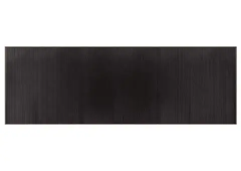 Covor dreptunghiular, maro închis, 100x300 cm, bambus - 2/5