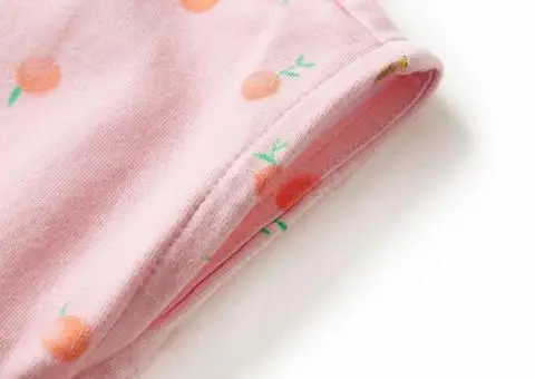 Rochie copii cu șnur, portocaliu deschis, 116 - 4/5