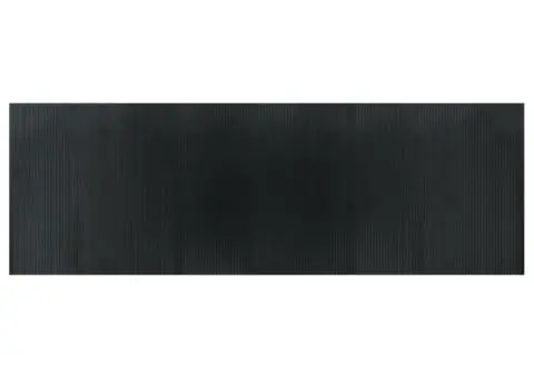 Covor dreptunghiular, gri, 100x300 cm, bambus - 2/5