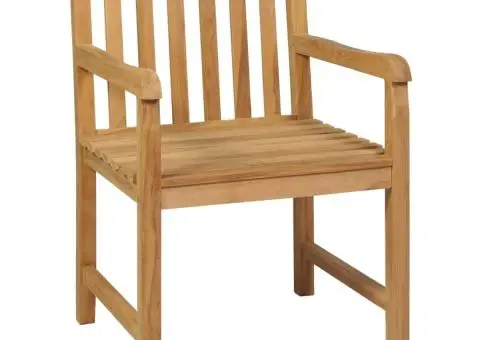 Set de mobilier de grădină cu 7 piese, 180x90 cm, lemn masiv de tec - 4/5